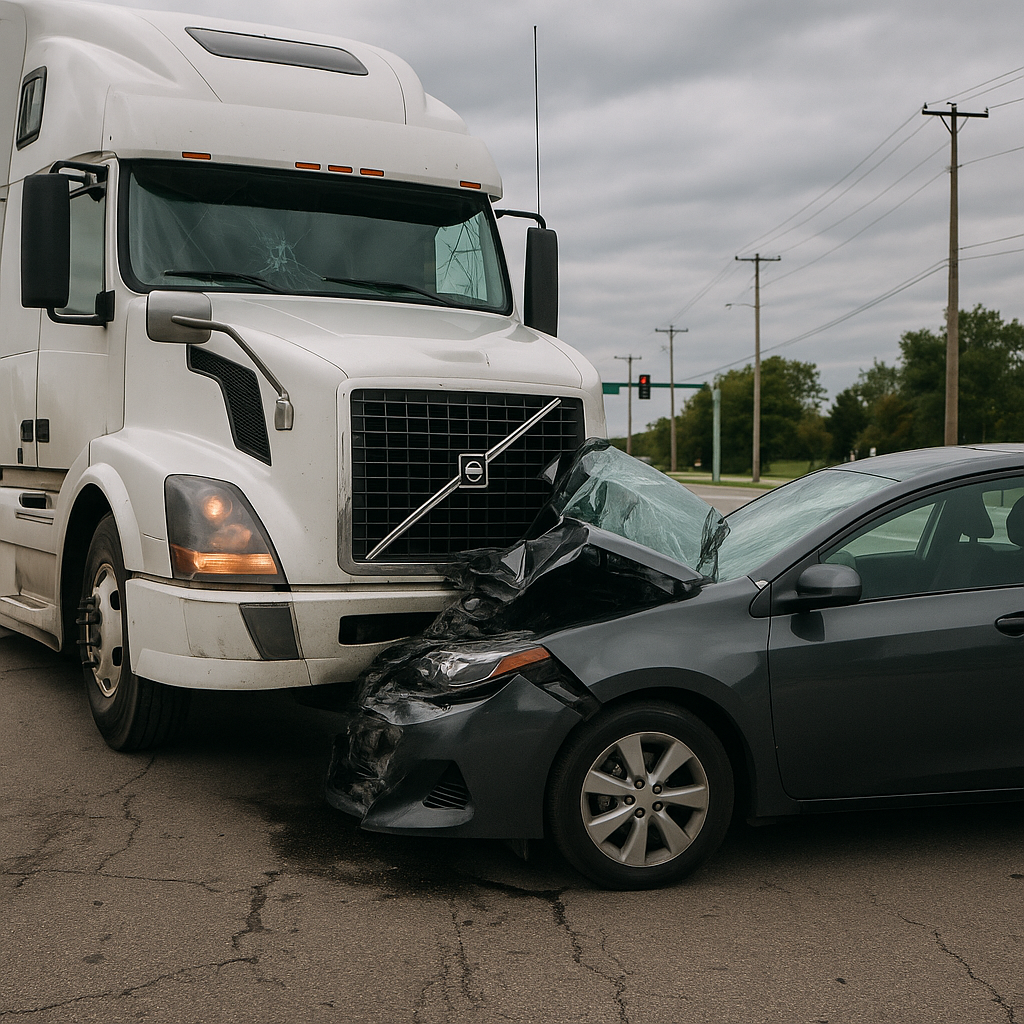 Tractor-Trailer Collision Tractor-Trailer Collision